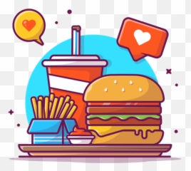 Burger Illustrations Images U0026 Vectors - Royalty Free Emoji,Cat Emoji With A Burger And French Fries Coloring Page