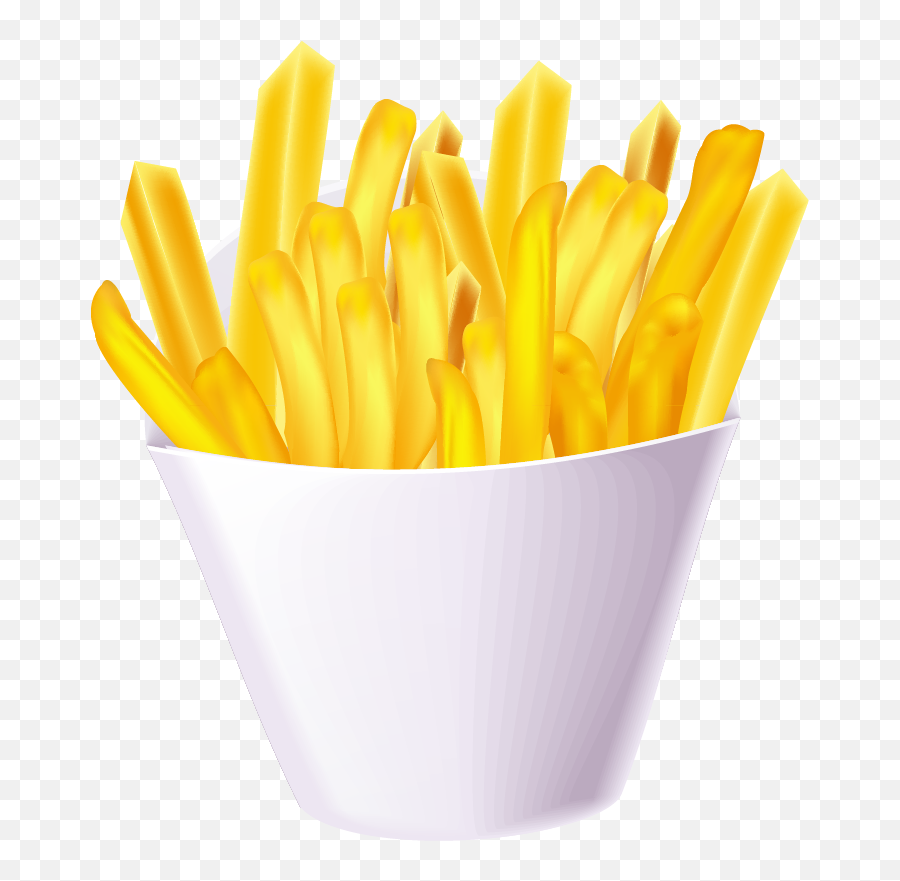 Fries Clipart Face Fries Face - French Fries Free Clipart Emoji,Fries Emoji