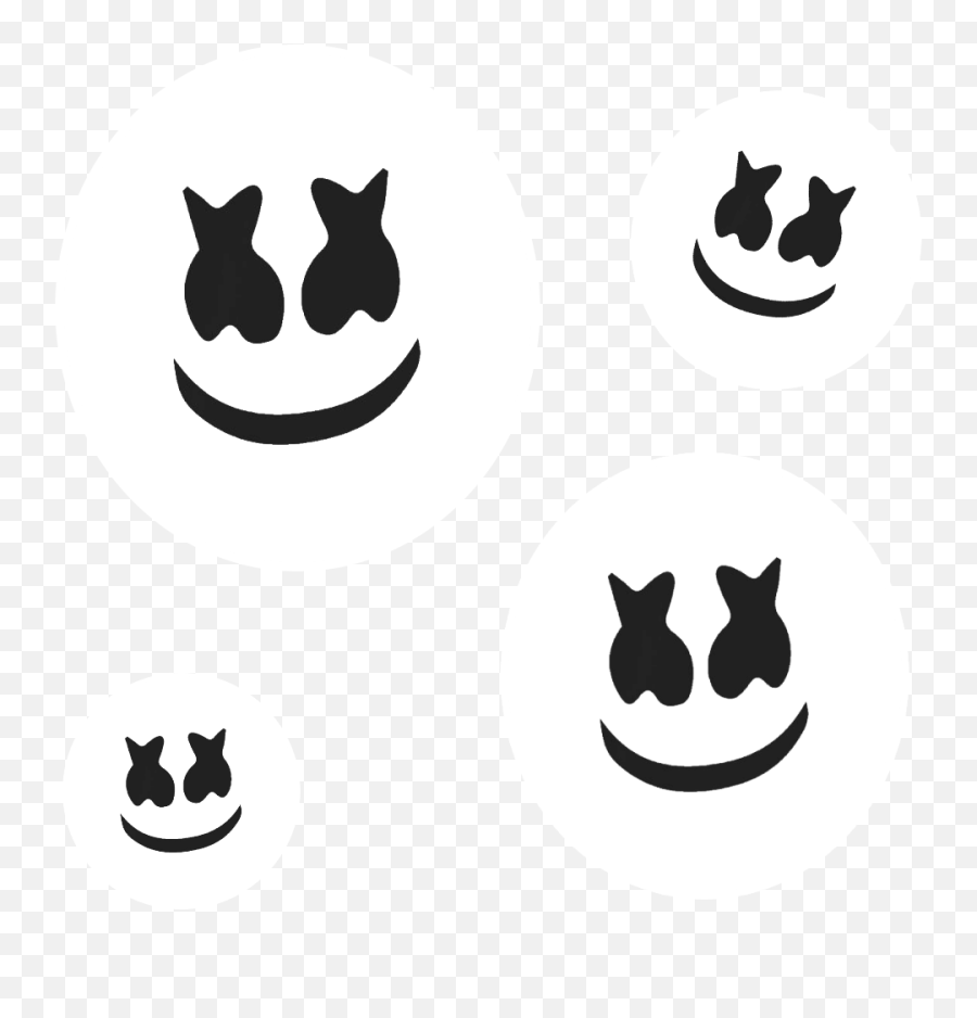 Attack - Happy Emoji,Marshmello Emoticon