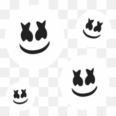 Attack - Happy Emoji,Marshmello Emoticon