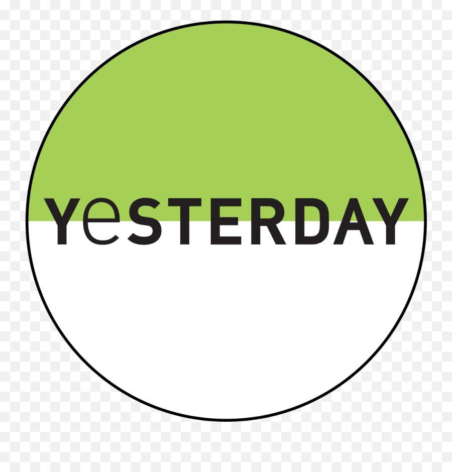 Yesterday Logo - Yesterday Emoji,Paul Mccartney Emoji