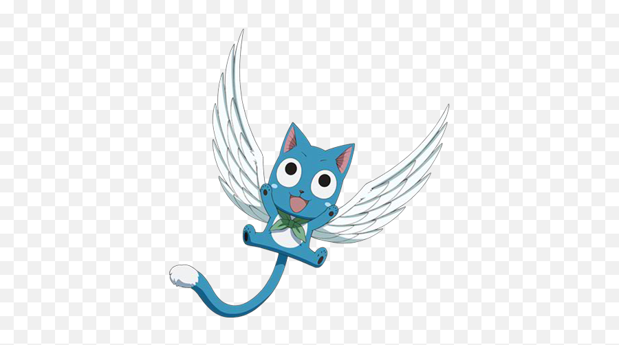 Fippy - Happy Fairy Tail Emoji,Cat Tail Emotion Chart