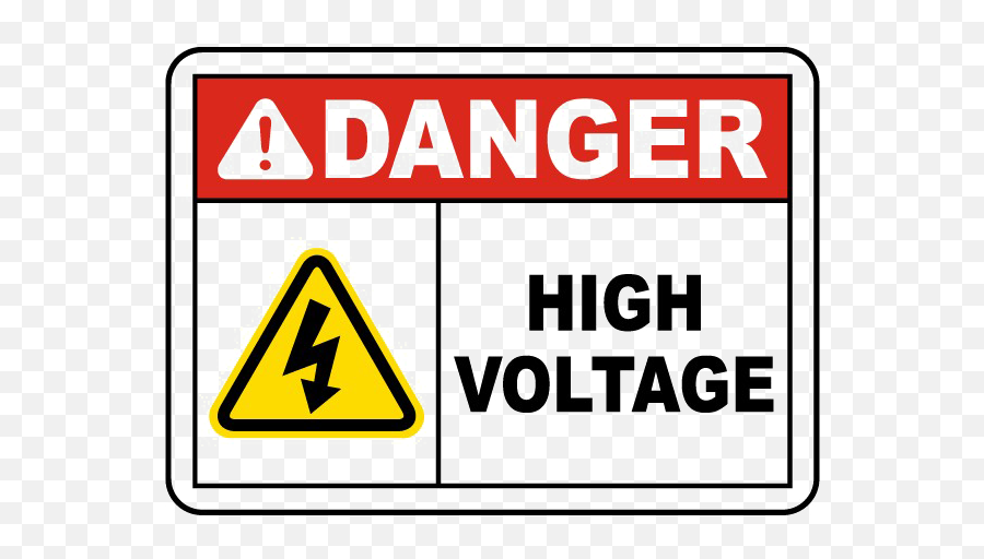 High Voltage Sign Png Hd Png Svg Clip - Danger High Voltage Signage Emoji,High Voltage Sign Emoji