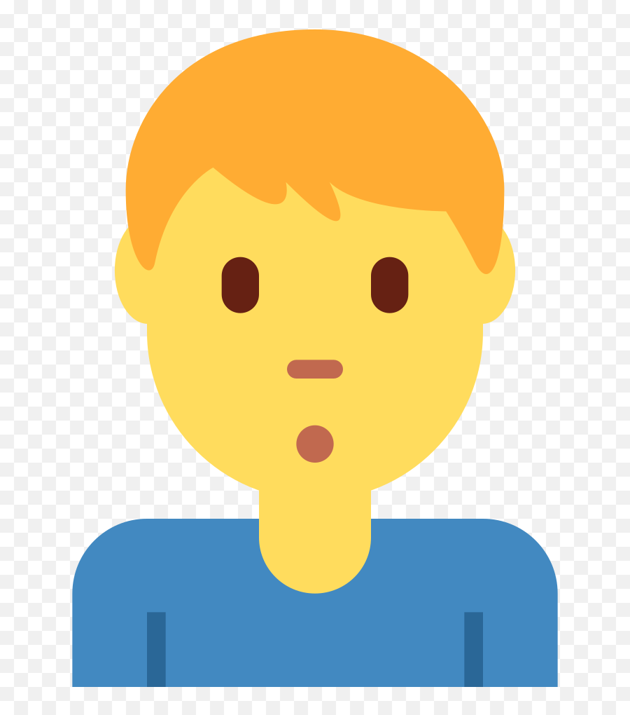 U200d Man Frowning Emoji - Man Frowning Emoji,Frowny Emoji