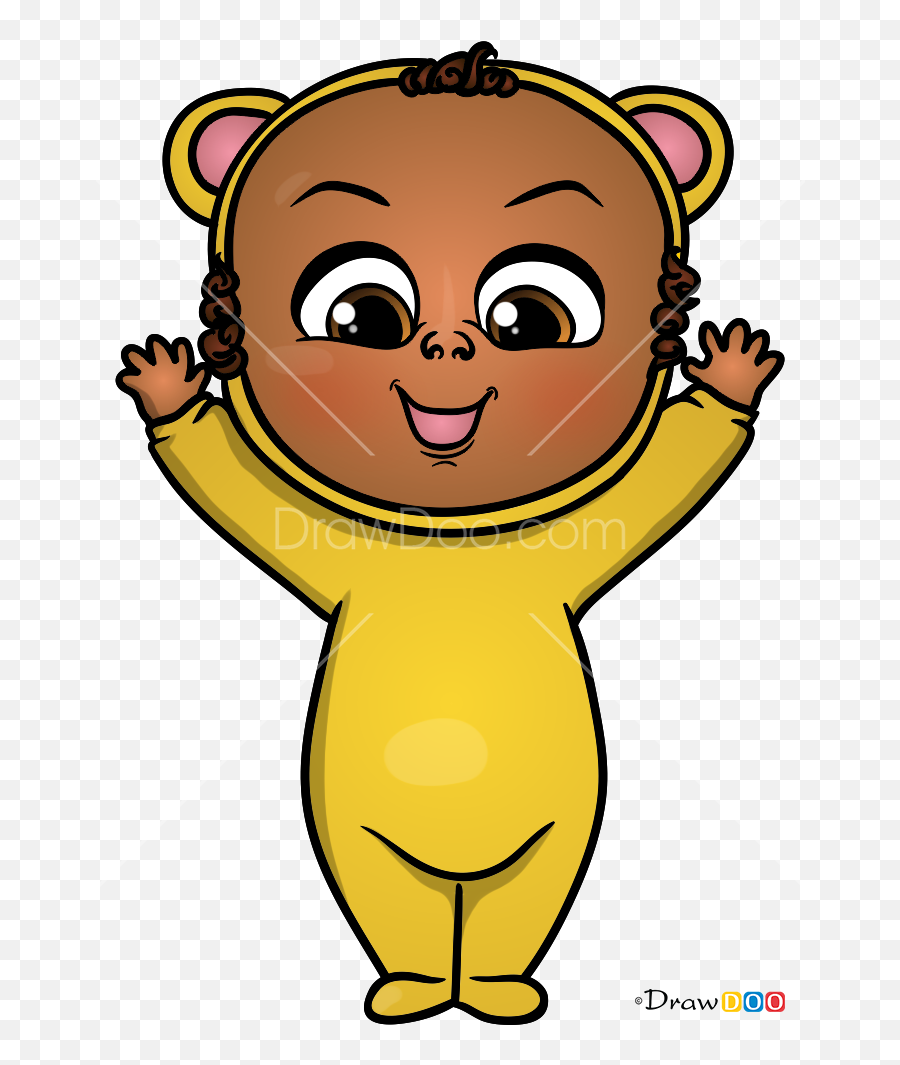 How To Draw Triplet 2 Baby Boss - Draw Triplets Boss Baby Easy Emoji,Gnome Child Emoji