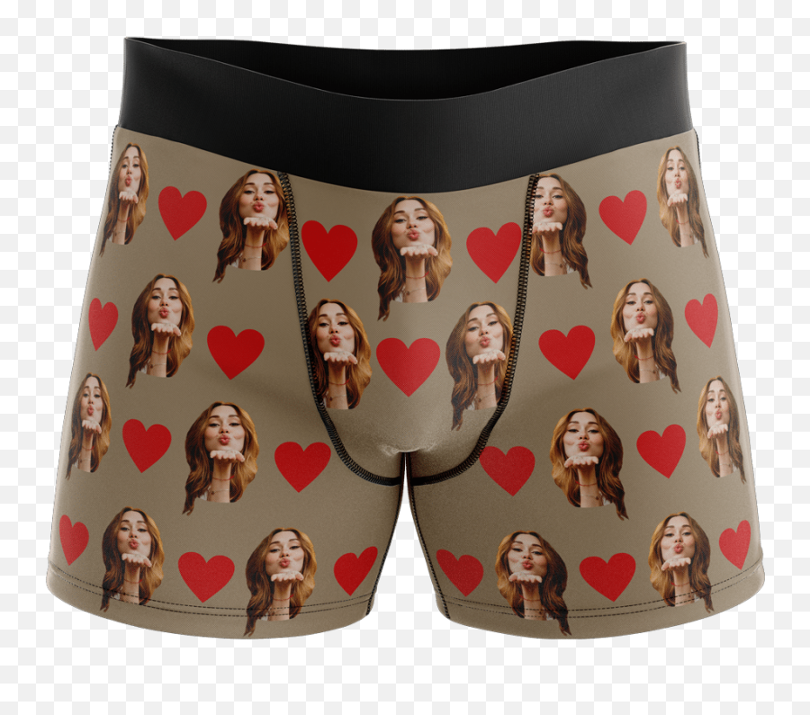 Custom Underwear With Face - Custom Boxers Emoji,Pantie Emoji