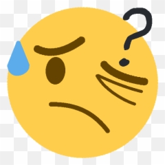 Scaredbutnothing - Discord Emoji Happy,Scared Emoji