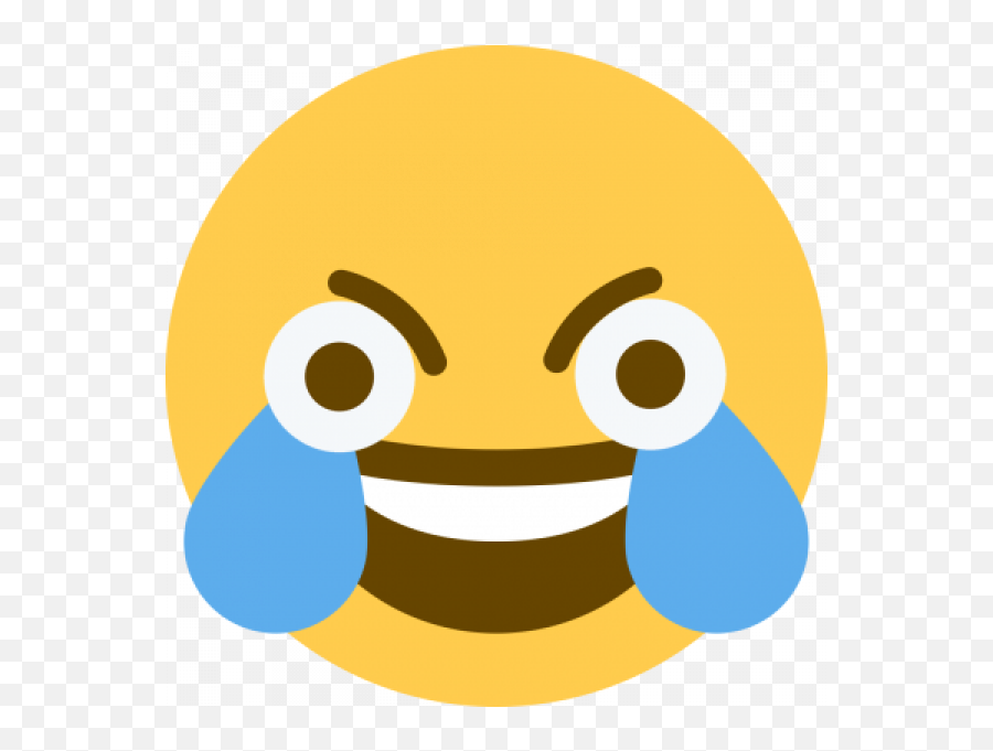 Crying Laughing Emoji Transparent - Open Eye Crying Laughing Emoji Png,Laughing Emoji Vector