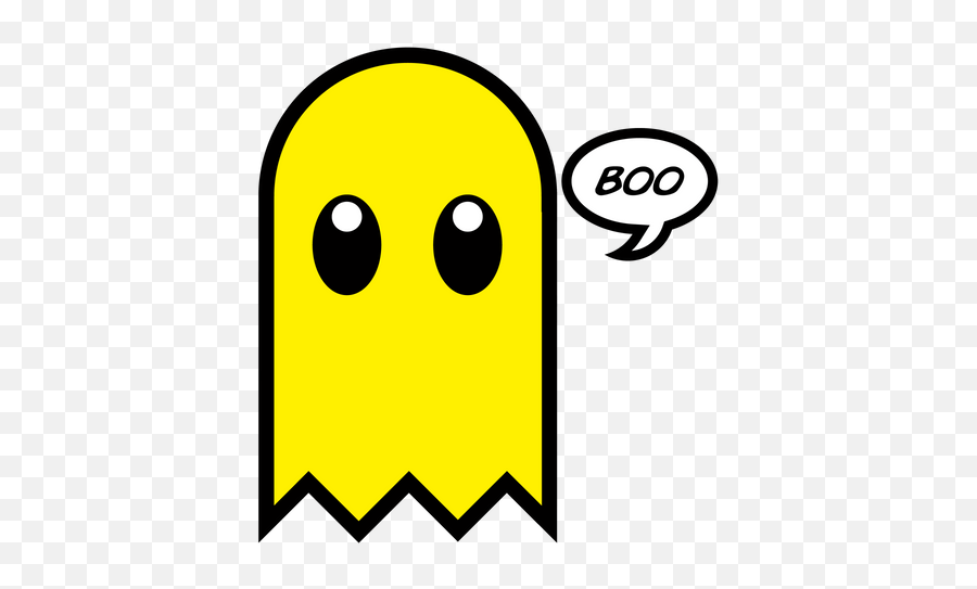 Cute Ghost Yellow Aesthetic Pastel - Spooky Yellow Emoji,Boo Mario Emotions