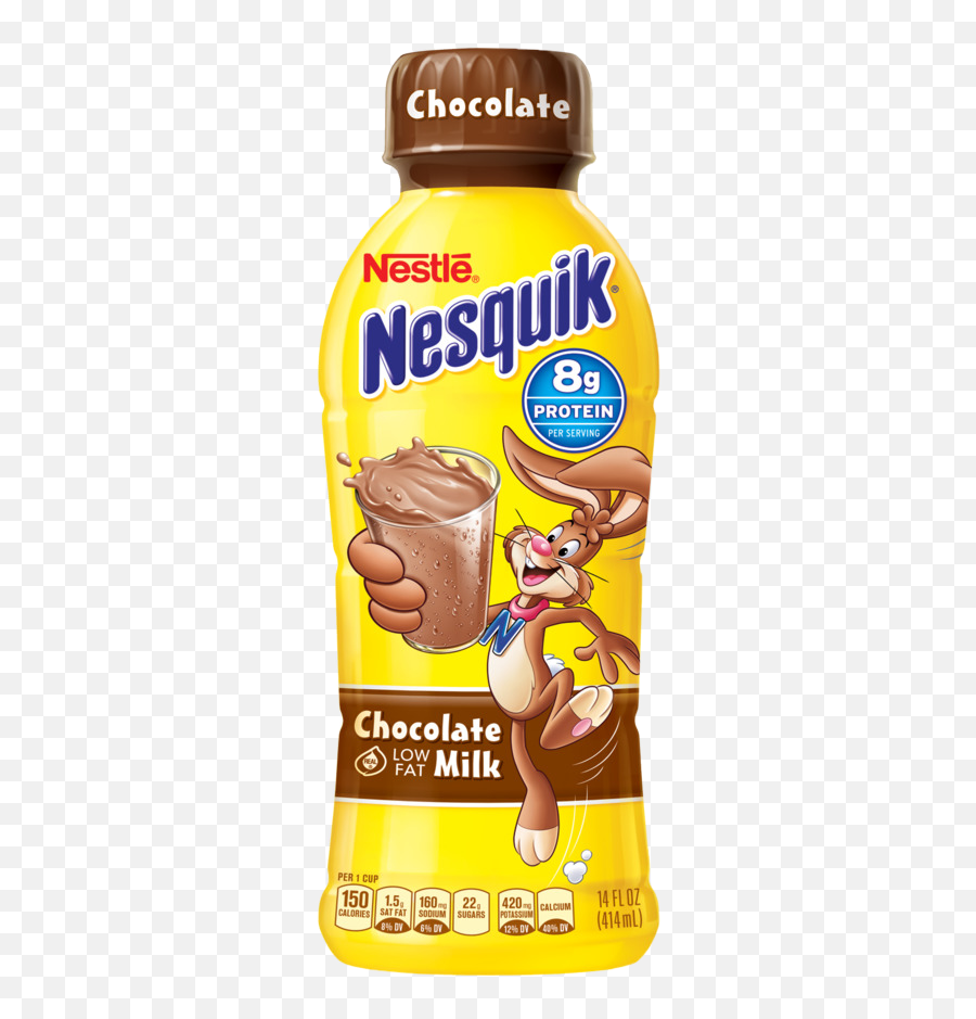 Trending - Nesquik Milk Emoji,Chocolate And Milk Bottle Emoji