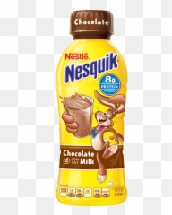 Trending - Nesquik Milk Emoji,Chocolate And Milk Bottle Emoji