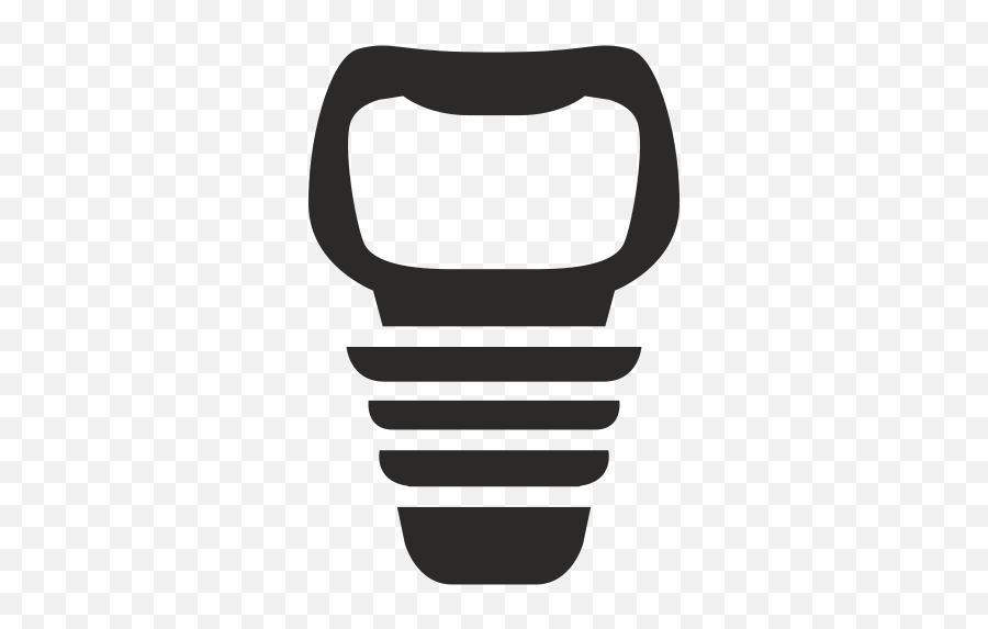 Vector Image For Logotype By Keywords Dental Care Implant - Compact Fluorescent Lamp Emoji,Emoticon Meanings Teeth Showing Iphone