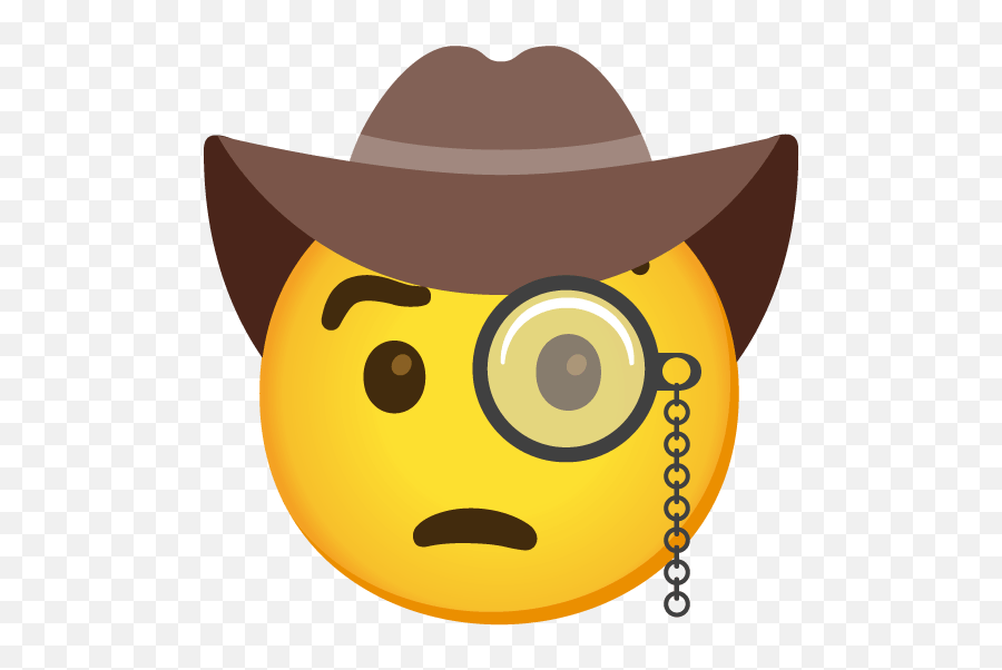 Emoji Mashup Bot On Twitter Cowboy Monocle U003du2026 - Costume Hat,Cruz Emoji Transparent