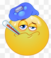 Sick Emoji Decal - Sick Emoticons,A Sick Emoji Picture