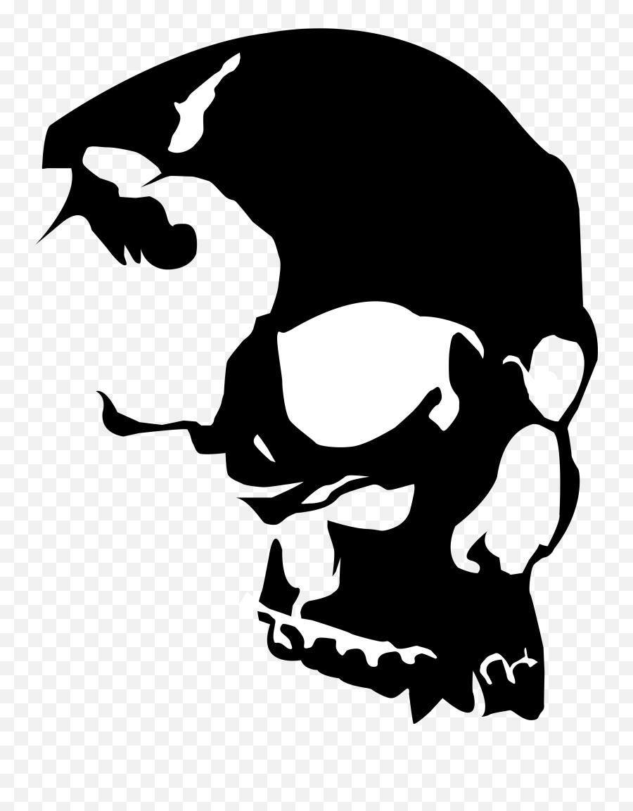 Free Skull Silhouette Png Download Free Clip Art Free Clip - Shirt Designs For Men Emoji,Sugar Skull Emoji