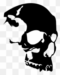 Free Skull Silhouette Png Download Free Clip Art Free Clip - Shirt Designs For Men Emoji,Sugar Skull Emoji