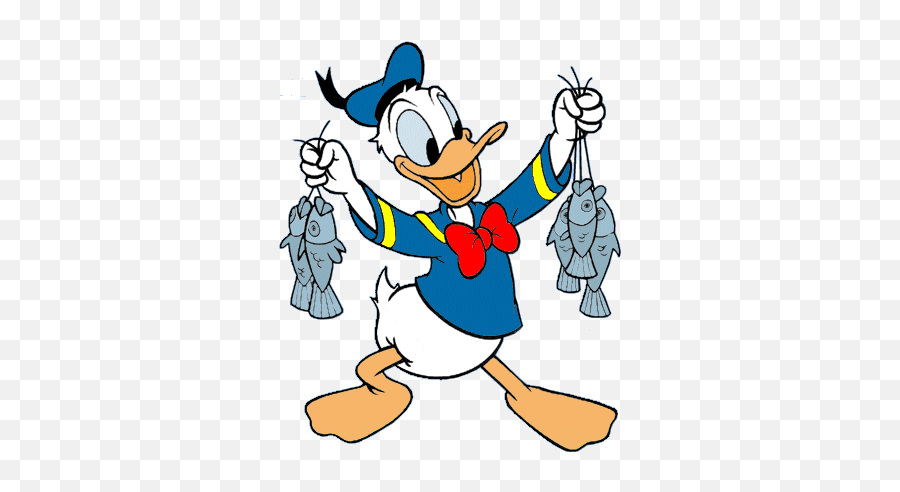Donald Safari Gif E Gif F Gif G Gif R7sp5s - Clipart Suggest Donald Duck With Fish Emoji,Donald Duck Emoticons