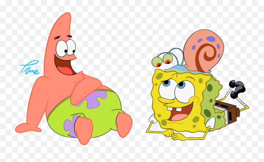 Randome Clipart Patrick - Spongebob And Patrick And Gary Emoji,St Patrick Emoticon