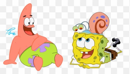Randome Clipart Patrick - Spongebob And Patrick And Gary Emoji,St Patrick Emoticon