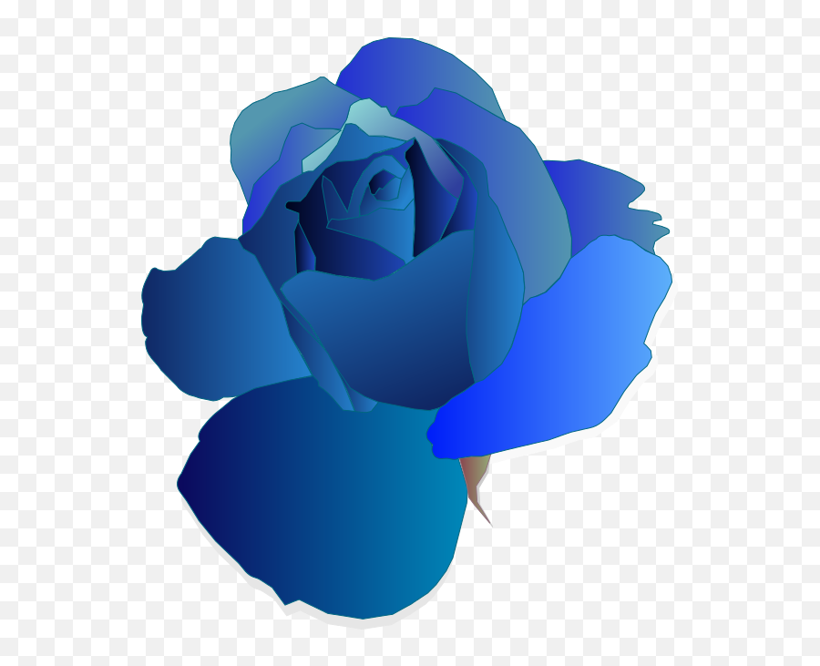 Download Free Blue Roses Png Png Images - Blue Rose Flower Vector Png Emoji,Blue Rose Emoticon