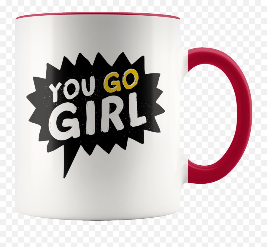 Girl Power Coffee Mug - You Go Girl Mug Girl Power Gifts Magic Mug Emoji,Raceday Emojis