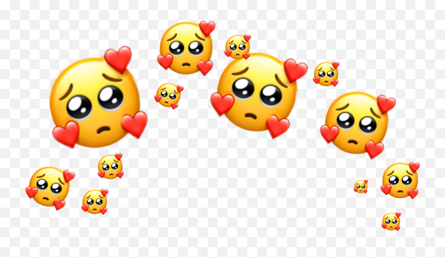 Flowercrown Emoji Sticker - Happy,Uwu Emojis