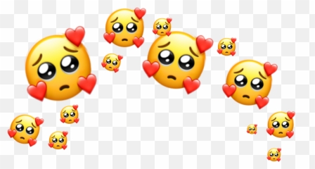 Flowercrown Emoji Sticker - Happy,Uwu Emojis