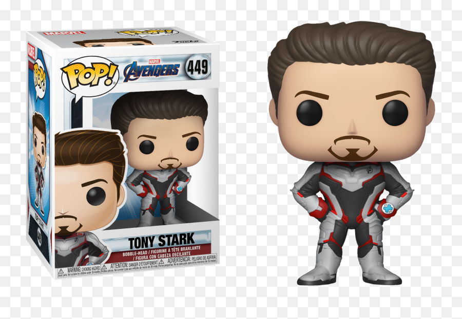 Funko Pop Avengers 4 Endgame - Tony Stark In Team Suit Emoji,Funko Marvel Hulk Emojis
