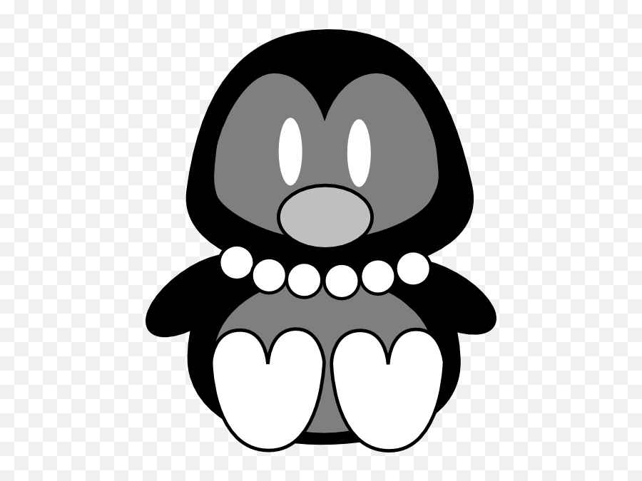 Pearl Penguin 5 Clip Art At Clkercom - Vector Clip Art Emoji,Prnguin Emoticon
