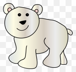 Clipart Polar Bear - Clipartix Polar Bears Clip Art Emoji,Bear And Hot Emoji