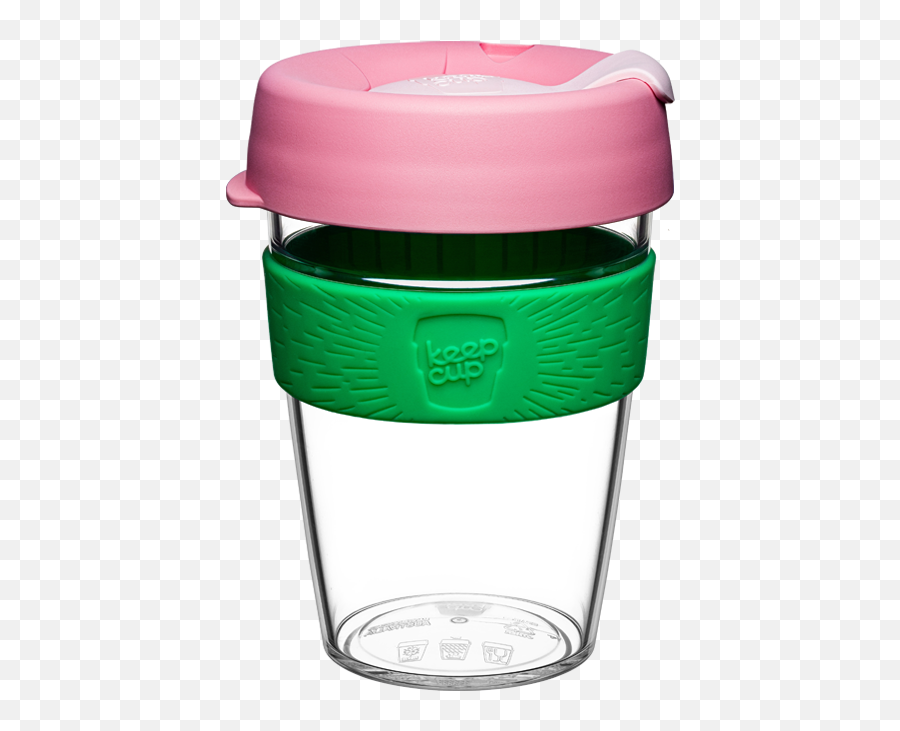 Home U0026 Garden New Keepcup Original Reusable Coffee Cup Clear Emoji,Steins Gate 0 Line Emoticons