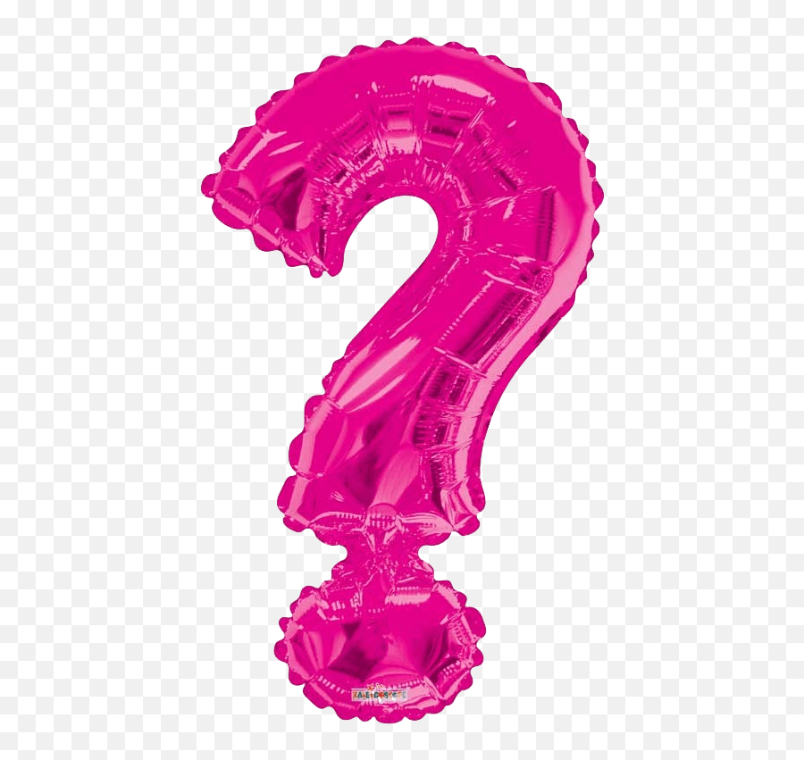 Pink Question Mark 34u2033 Balloon Emoji,Amgry Red Marks Emoji