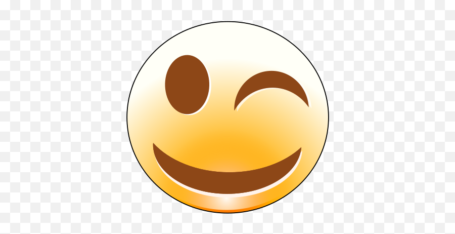 Winking Smiley Png Svg Clip Art For Web - Download Clip Art Emoji,Winkign Emoji