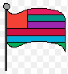 Pixilart - Random Color Flag By Disneyfangirl Emoji,Tringle Emoji