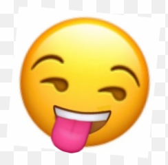 Freetoedit Emoji Freetoedit 333601876079203 By Asuna4443,Winking Emoji With Tongue