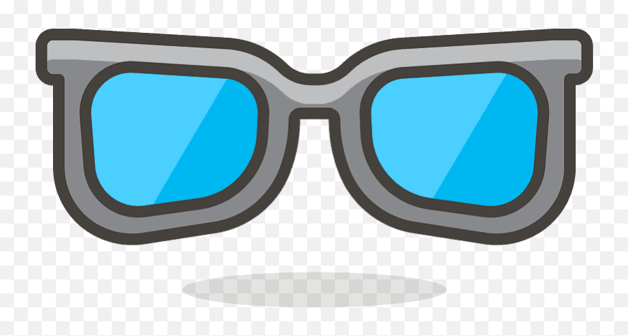 Glasses Emoji Clipart - 3d Glass,3d Glasses Emoji