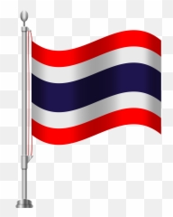 Thailand Flag Png Clip Art - Thai Flag Clipart Png Emoji,Thailand Emoji