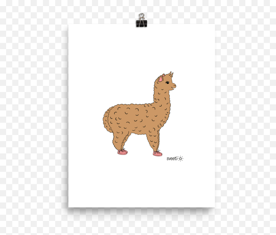 Products Sveeti - Animal Figure Emoji,Alpaca Emoticon