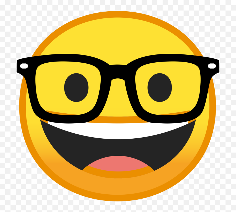 Nerd Face Emoji - Emoticon Nerd,Nerd Emoji Png