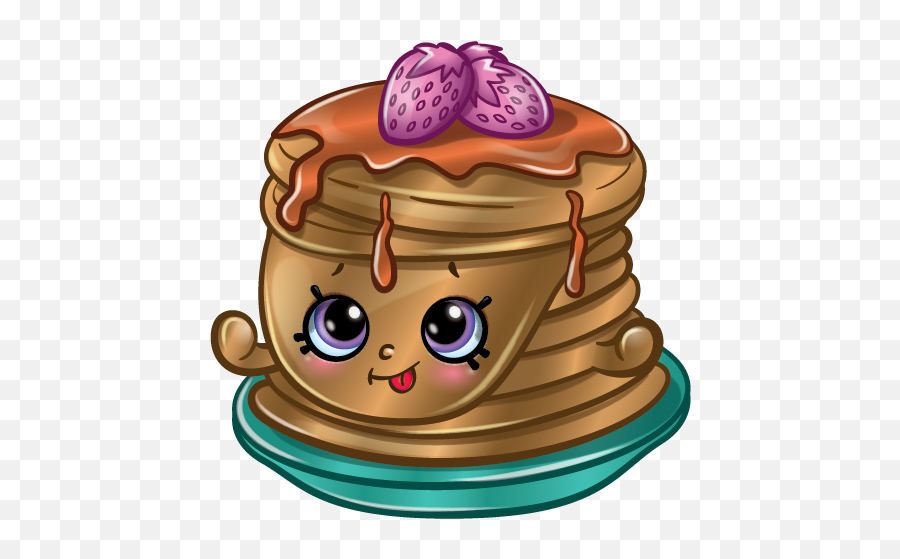 Shopkins Birthday - Shopkins Pancake Emoji,Nailed It Emoji Cakes