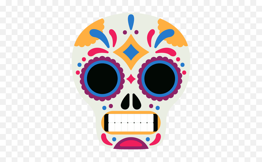 Mask Skull Day Of The Dead - Transparent Png U0026 Svg Vector File Dia De Muertos Png Emoji,Dead Emoji Png