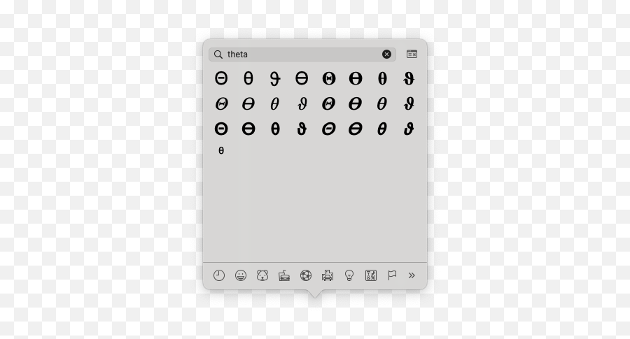 How To Type A Theta - Dot Emoji,Emoji 76 Answers