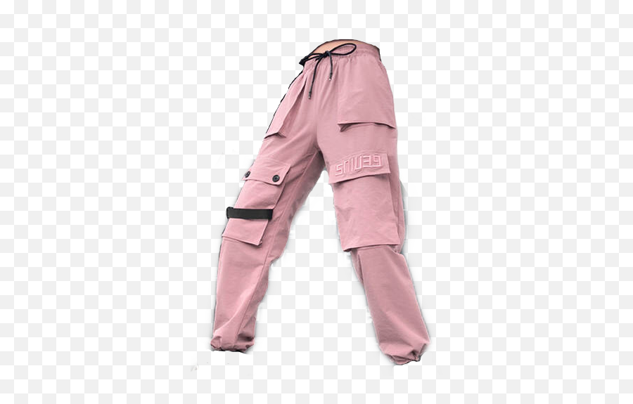 Pink Pants Sweatpants Techno Egirl Sticker By Ray - Solid Emoji,Where To Find Emoji Pants