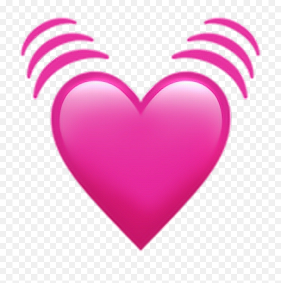 Emoji Stickers Png - Emoji Sticker Ios Heart Emojis Png Pink Heart Emoji Png,Heart Emojis