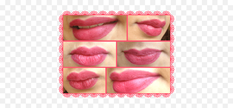 Jordana Lip Pencil Burgundy Review - Lip Care Emoji,Opi Emotions Swatch