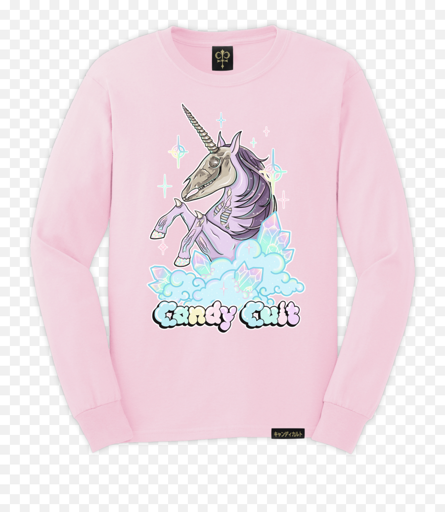 Succubus Longsleeve T - Shirt Candy Cult Apparel Emoji,Emoji Long Sleeve Shirt