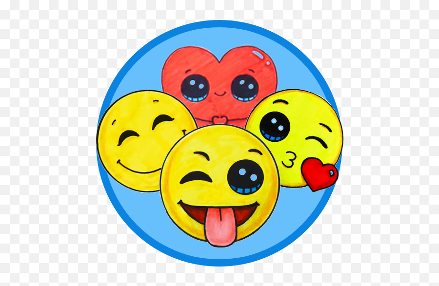 How To Draw Emojis Step By Step 10 Apk Download - Com Kawaii Cute Emoji Drawings,Kahoot Emojis