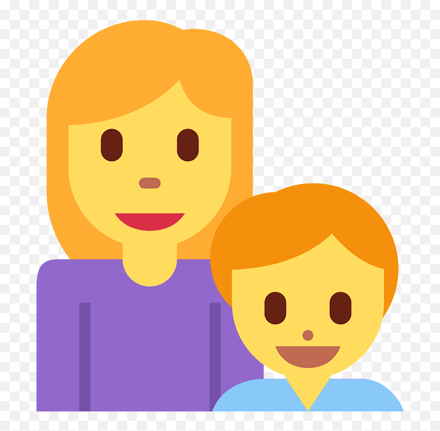 Woman Boy Emoji - Meaning,Emoji Family And Camera