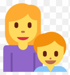 Woman Boy Emoji - Meaning,Emoji Family And Camera