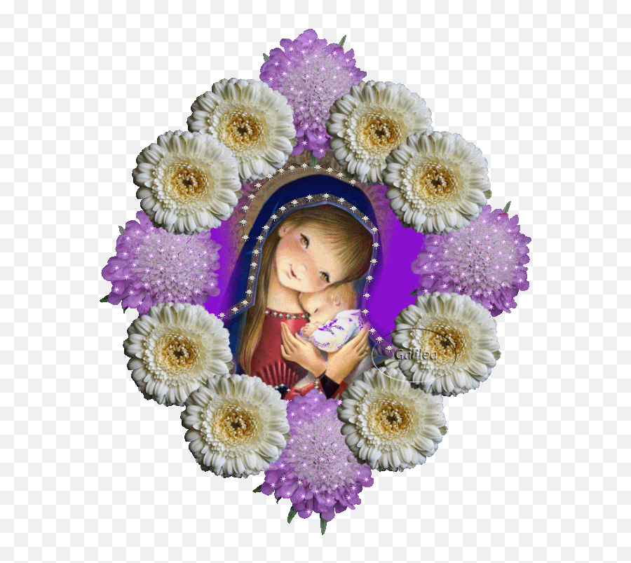 Blog Católico Gotitas Espirituales 10815 - Virgen Maria Gif Niños Emoji,Emoticon De Apenado